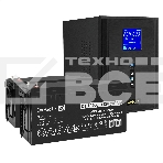 Комплект Источник бесперебойного питания EX295989RUS + батарея 200Aч EX282991RUS 2шт (инвертор, синус, для котла) ExeGate SineTower SZ-2000.LCD.AVR.3SH.1C13.USB <2000VA/1600W, чистый синусоида, LCD дисплей, AVR, 3*Schuko+1*C13, USB, линейно-интерактивный,, фото2