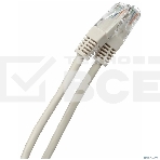 Шнур коммут. NEOMAX (NM13011-0025) UTP 0.25 м, cat.5е, 24AWG, серый, LSZH, многожильный, фото 1