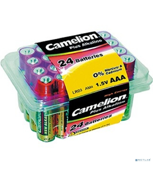 Батарейка Camelion LR03 Plus Alkaline PB-24 1.5В