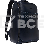 Рюкзак мужской Piquadro Blue Square CA6593B2/BLU2, кожа, темно-синий, фото9