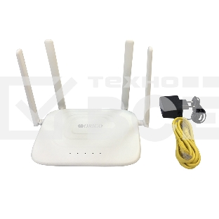 Беспроводной двухдиапазонный маршрутизатор AC1200, 1x1000Base-T WAN, 3x1000Base-T LAN, 4 внешние антенны 5 dBi