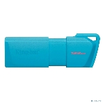 Флешка USB Kingston USB 128 Gb USB 3.2 DT Exodia M DTXM - NEON (AQUA BLUE), фото 1