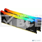 Оперативная память Kingston Fury Renegade, DDR4, 64Gb (2x32GB), 3200MHz, CL16, DIMM, радиатор, RGB, серебристый/черный, фото4