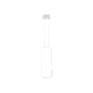 Светильник Ambrella light FL66361 WH белый 19W 4200K 190*80*1000