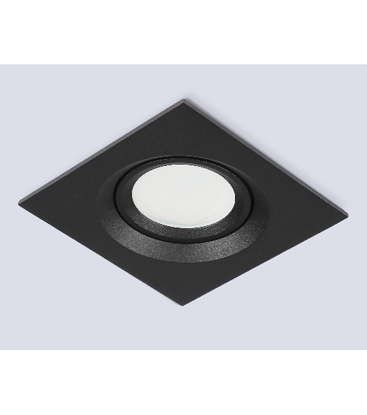Светильник Ambrella light TN1144 BK черный IP44 GU5.3 95*95*38
