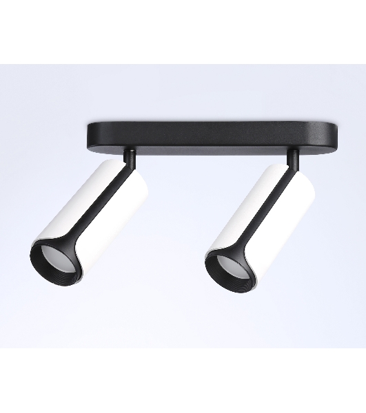 Светильник Ambrella light TN51596/2 WH/BK белый/черный GU10/2 260*60*195