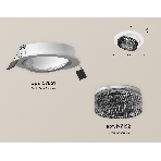 Комплект встраиваемого поворотного светильника Ambrella light XC7651061 SWH/BK белый песок/тонированный MR16 GU5.3 (C7651, N7192), фото 1