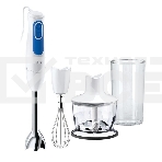 Блендер погружной Braun MQ 3035 WH Sauce 700Вт белый/синий, фото5