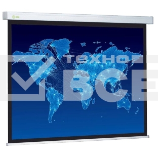 Экран Cactus 150x150см Wallscreen CS-PSW-150x150 1:1 настенно-потолочный рулонный белый