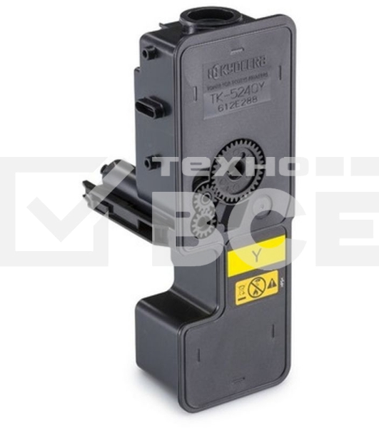Картридж лазерный Kyocera TK-5240Y (1T02R7ANL0) желтый для P5026cdn/cdw, M5526cdn/cdw 3000 стр.