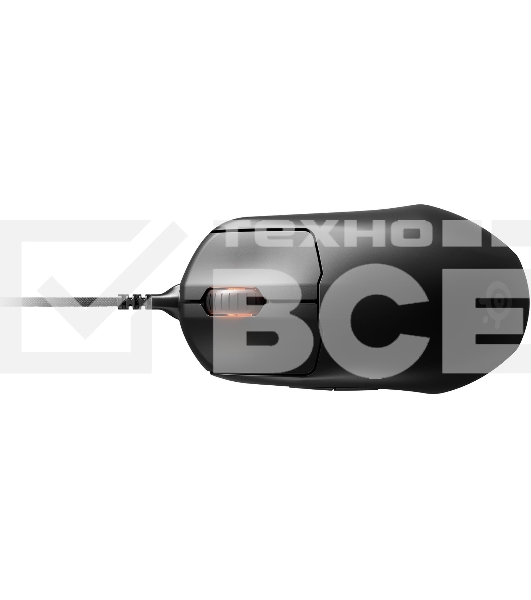 Мышь проводная SteelSeries Prime черный, 18000 dpi, USB, кнопки - 6