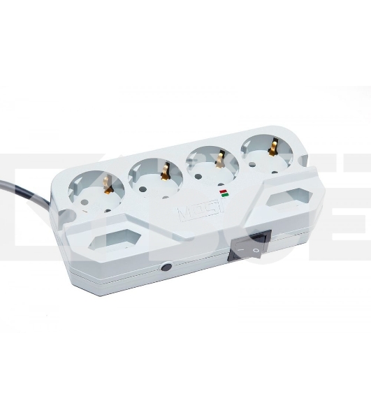 Сетевой фильтр Most СHV 5м (6 розеток) белый (коробка)