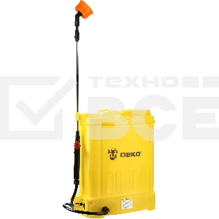 Опрыскиватель Deko DKSP12 аккум. ранц. 14л желтый (065-0951)