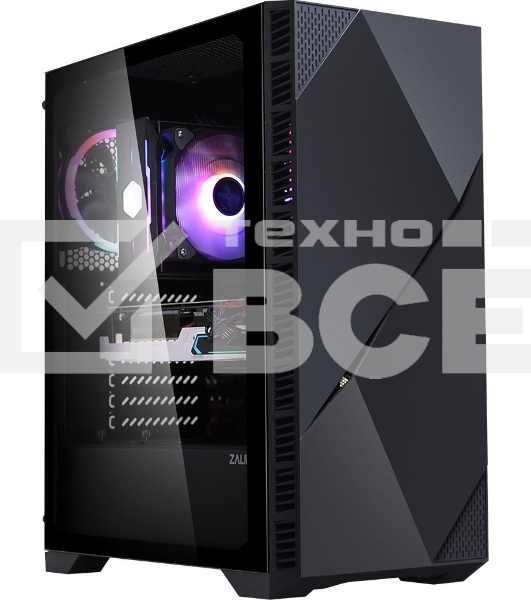 Компьютерный корпус MIDITOWER ATX W/O PSU Z3 ICEBERG BLACK ZALMAN ( без БП )