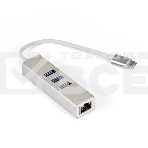 Кабель-адаптер ExeGate EXE-77C-45 (USB3.0 Type C --> 3xUSB3.0 + 1xRJ45 UTP 1000Mbps RLT8153), фото3