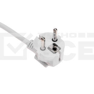 Удлинитель STANDARD 3 гнезда, 5м, 3х1,0мм², с/з, с выключателем, белый REXANT