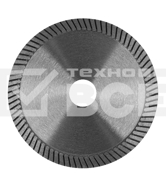 Диск алмазный Gross ф125х22,2мм, турбо, сухое резание