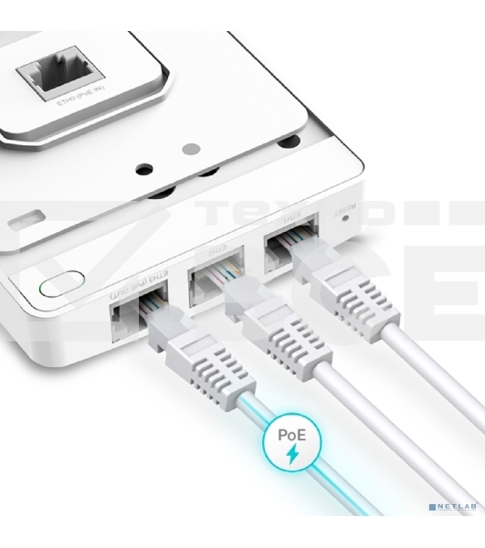 Точка доступа TP-Link EAP615-Wall AX1800 10/100/1000BASE-TX