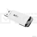 Флеш диск Netac U185, 64Gb, USB2.0, NT03U185N-064G-20WH, с колпачком, пластиковая белая, фото12