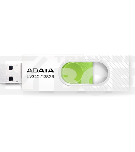 Флеш диск 128GB USB 3.2 Gen1 AUV320-128G-RWHGN White/Green