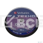 Диск DVD+R Verbatim 4.7Gb 16x Cake Box (10шт) (43498), фото2
