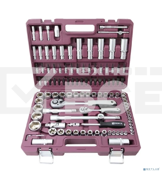 Набор инструмента универсальный Thorvik TS108 1/4', 1/2'DR, 108 предметов