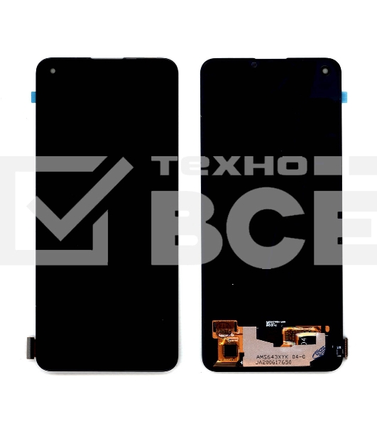 Дисплей для Realme 8i 4G OLED черный