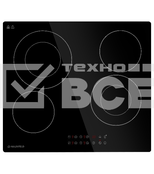 Электрическая варочная панель Maunfeld CVCE594DBK LUX