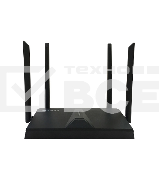 Двухдиапазонный Wi-Fi 6 маршрутизатор AX1800, 1x1000Base-T WAN, 3x1000Base-T LAN, 4 внешние антенны 5 dBi