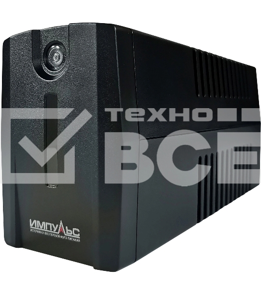 Источник бесперебойного питания Импульс ЮНИОР СМАРТ 600, 600/360 ВА/Вт, LED, USB, SCHUKOx2