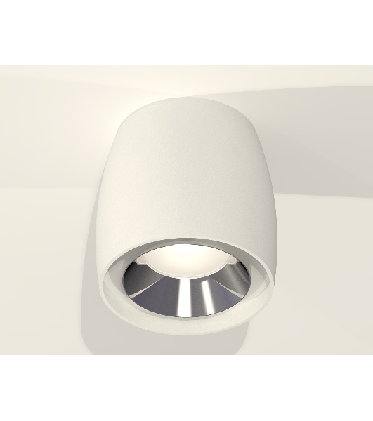 Светильник Ambrella Light XS1141003 SWH/PSL белый песок/серебро полированное MR16 GU5.3 (C1141, N7032)
