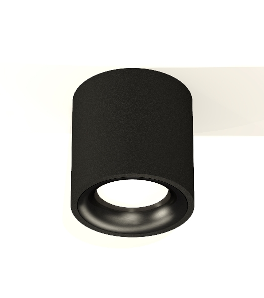 Светильник Ambrella Light XS7532021 SBK/PBK черный песок/черный полированный MR16 GU5.3 (C7532, N7011)