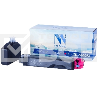 Картридж NVPrint совместимый Kyocera TK-5140 Magenta для ECOSYS M6030cdn/P6130cdn/M6530cdn (5000k)