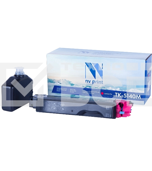 Картридж NVPrint совместимый Kyocera TK-5140 Magenta для ECOSYS M6030cdn/P6130cdn/M6530cdn (5000k)