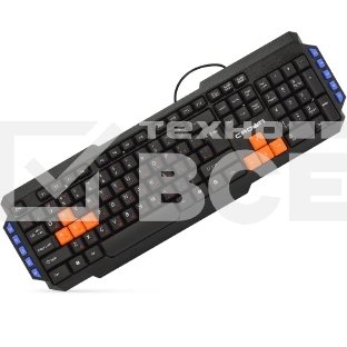 Клавиатура CROWN CMK-483 проводная, USB, черный