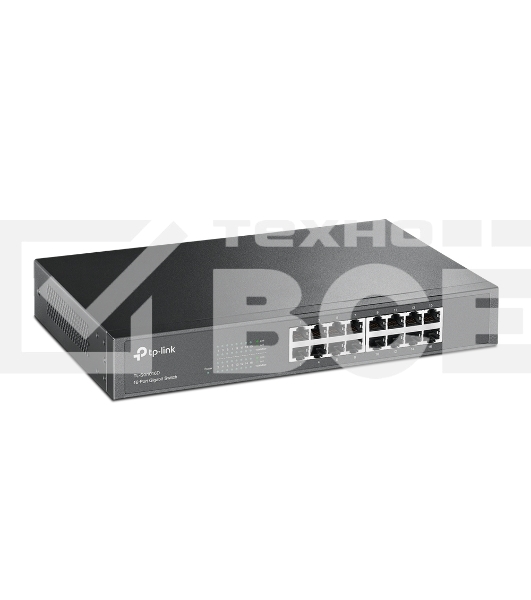 Коммутатор TP-Link SMB TL-SG1016D неуправляемый настольный/19U 16x10/100/1000BASE-T