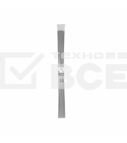 Термоусаживаемая трубка Rexant 12,0/6,0 мм, серая, упаковка 50 шт. по 1 м