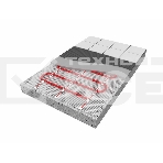 Теплый пол (нагревательный мат) Rexant Extra, площадь 1,0 м2 (0,5 х 2,0 метра), 160Вт, (двух жильный), фото4