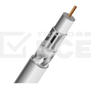 Кабель SAT 50M+Cu/Al/Cu 48х0.12 75 Ом бухта Б (Red Line) (м) PROCONNECT 01-2401-6