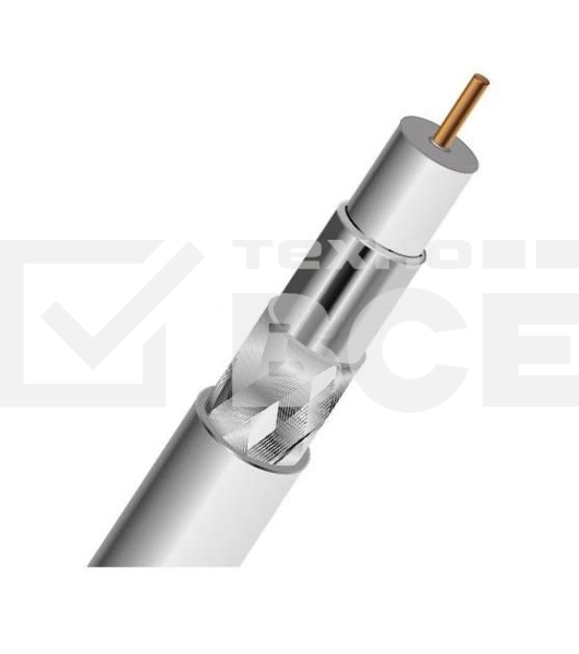 Кабель SAT 50M+Cu/Al/Cu 48х0.12 75 Ом бухта Б (Red Line) (м) PROCONNECT 01-2401-6