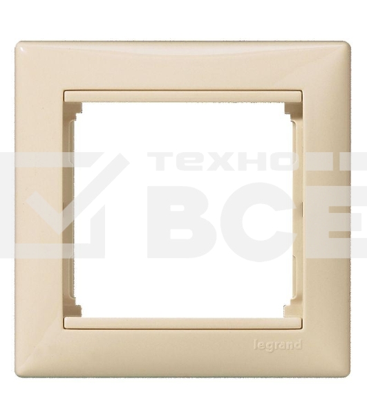 Рамка Legrand 774351 Valena 1 пост слоновая кость