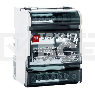 Шина нулевая в корпусе 4х7 EKF sn0-4x7