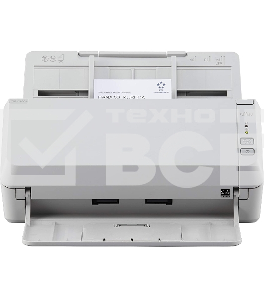 Сканер Fujitsu/Ricoh SP-1130N (PA03811-B021), (А4, 30/60 стр. в мин. двусторонний, ADF 50 листов), белый