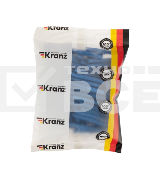 Дюбель распорный KRANZ 6х60, синий, пакет (100 шт./уп.)
