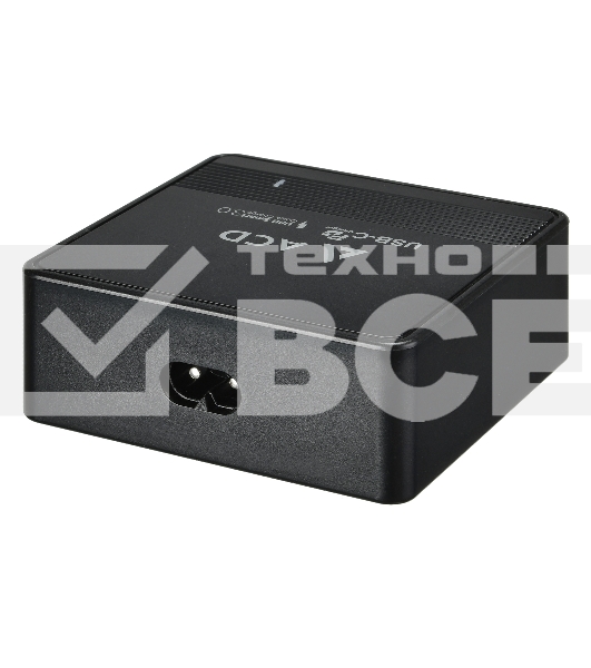 Сетевое зарядное устройство  ACD-P605U-V1B 60Вт,  5xUSB 1PD+1QC+3Smart, 3.6~20В/3А RTL