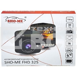 Видеорегистратор Sho-Me FHD-325 черный 1080x1920 1080p 140гр. GC1247+SC1034