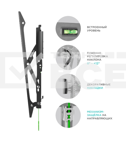 Кронштейн ONKRON TM6 для телевизора 43