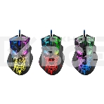 Мышь проводная Defender Bulletstorm GM-928 черный, 7200 dpi, USB, кнопки - 7, фото16