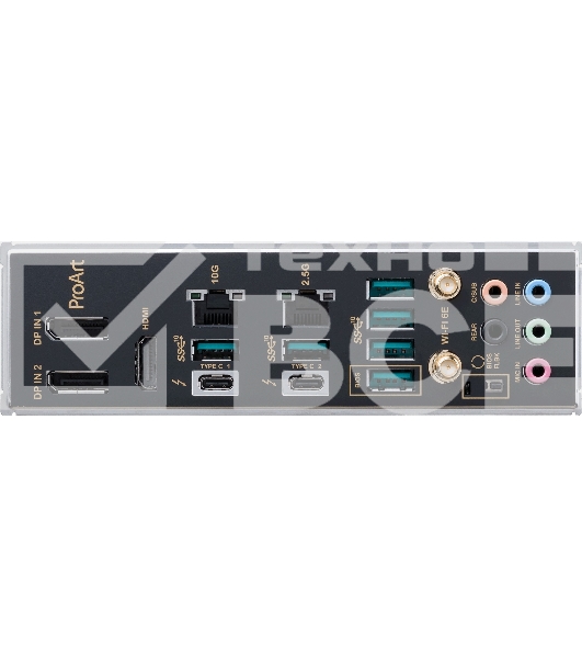 Материнская плата ASUS ProArt Z790-Creator WiFi, LGA 1700, Intel Z790, 4xDDR5, 8xSATA, 4xM.2, 1xPCIe 4.0 x4, 1xPCIe 5.0 x8, 1xPCIe 5.0 x16, 2xUSB-C Thunderbolt 4, 1xHDMI, 2xUSB-C, 2x 10Gb LAN, 6xUSB-A 3.2 Gen 2, 5x3.5 мм, 7.1, ATX