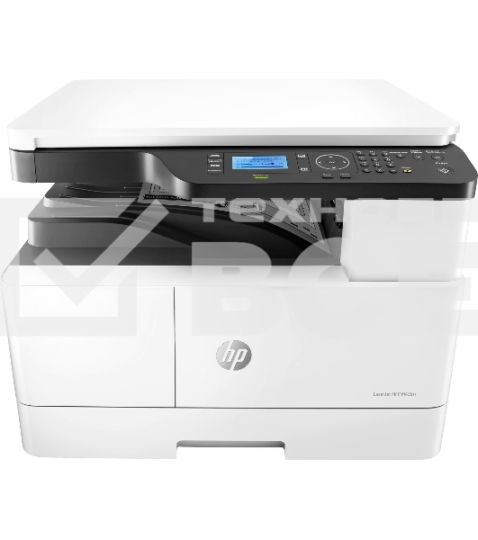 МФУ лазерный HP LaserJet MFP M438n (8AF43A), A3, ч/б, печ. до 22 стр/мин. (А4) до 12 стр/мин. (А3), 1200 x 1200 dpi (печать), 600x600dpi (скан.), USB, RJ-45